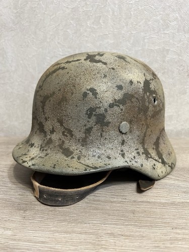 Helmet M40  German Helmet M35 WW2 Combat helmet M 40  WWII size 64 - Afbeelding 2 van 15