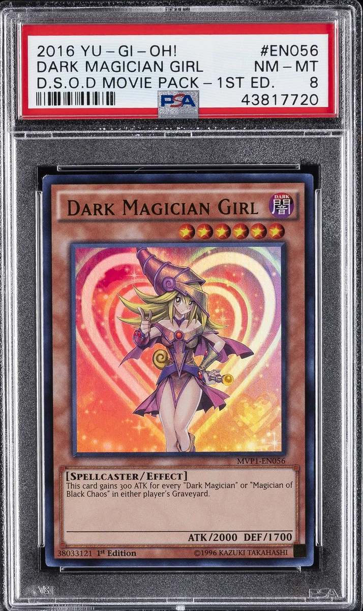 Dark Magician Girl Yu-Gi-Oh! TCG Professional Sports Authenticator