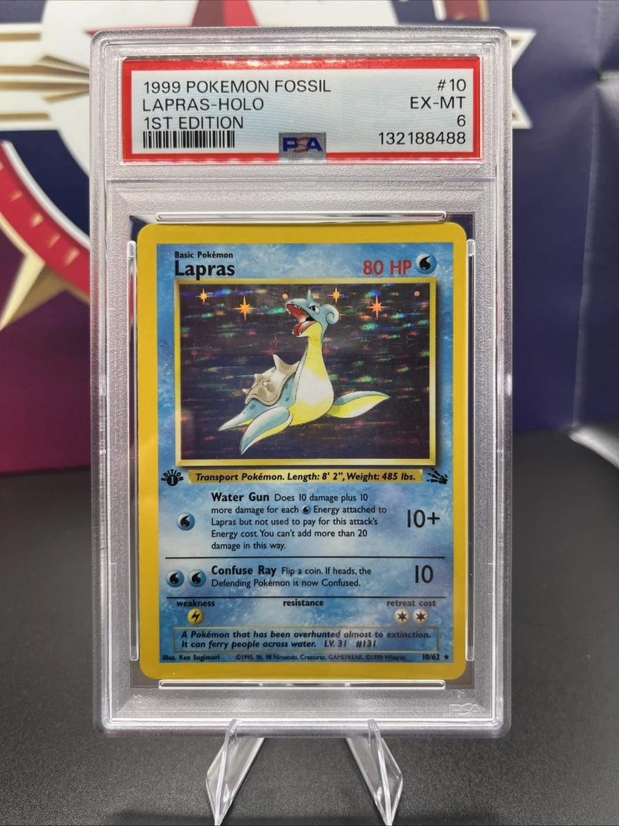 Pokémon TCG 1st Edition English Holo Rare Individual Collectible
