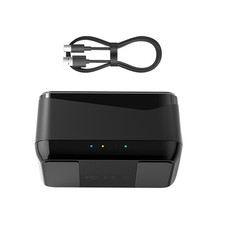 USB-C Battery Charger for Insta360 X4 Battery Charging Hub w/Card Storage Slots