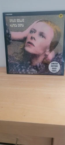 DAVID BOWIE HUNKY DORY LIMITED EDITION GOLD VINYL SEALED UNOPENED DB69733