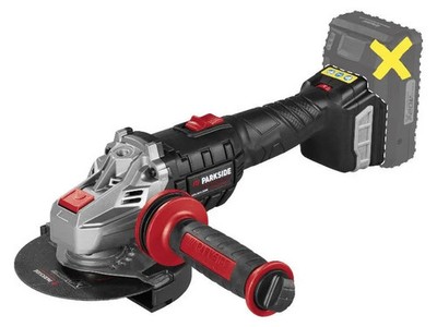 PARKSIDE PERFORMANCE PWSAP 20 Li G7 20 V Akku 4 Ah Winkelschleifer mit Koffer