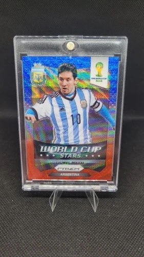 World Cup Lionel Messi 2014 Panini Prizm World Cup Lionel Messi #1 Blue
