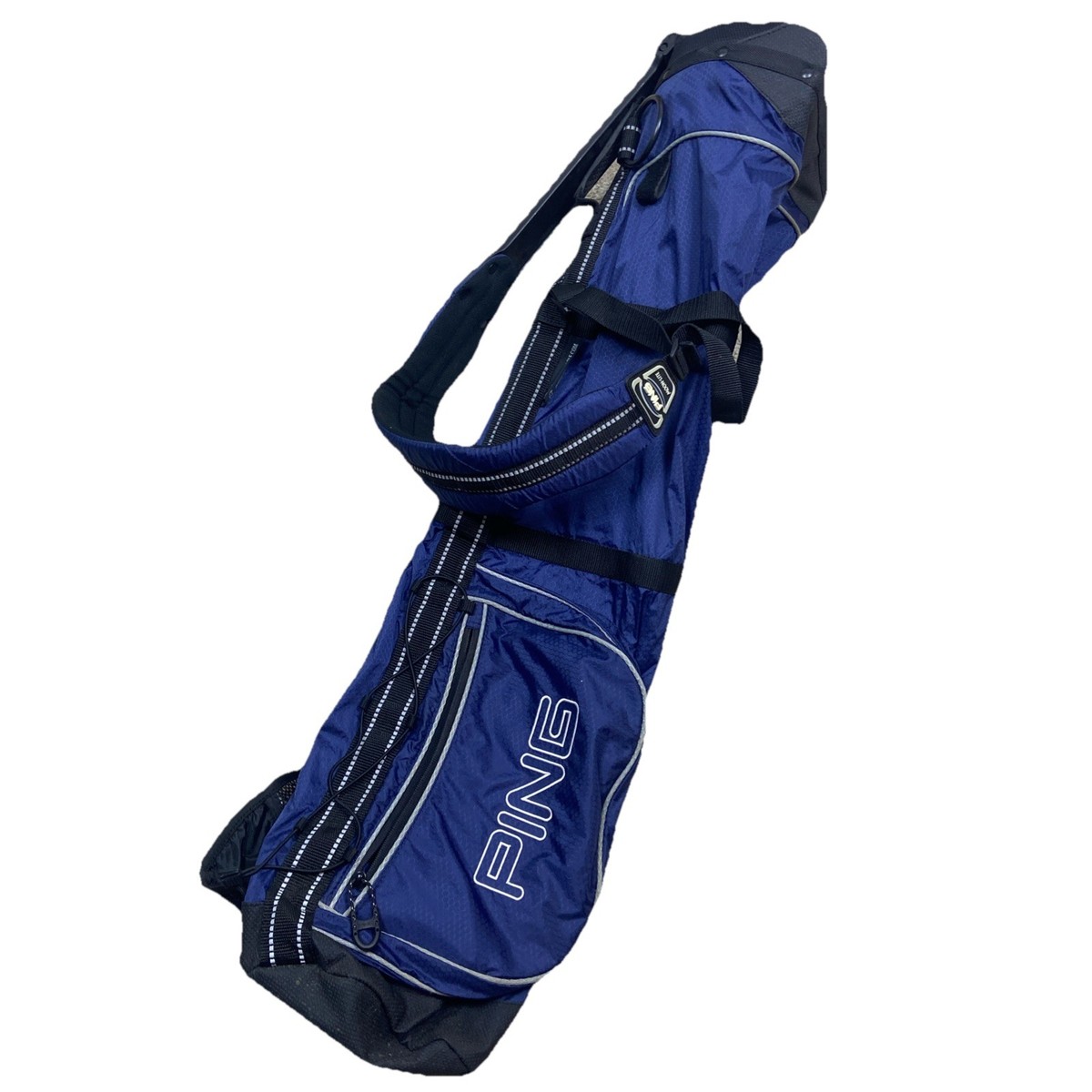 Ping MoonLite 3-Way Sunday Golf Bag Blue Lightweight Ripstop Carry