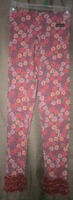 Matilda Jane girls size 14 Secret Fields Flower Ruffles Bonny Boquet Leggings