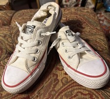 Converse All-Star Women's Shoreline Slip On Low Top Cream Size 6.5