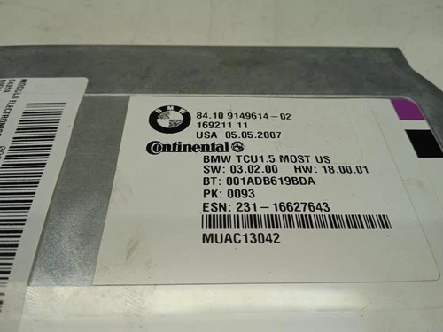 16921111 Modulo Electronico para BMW SERIE 7 (E65/E66) 750i 2007 743403 - Imagen 5 de 10