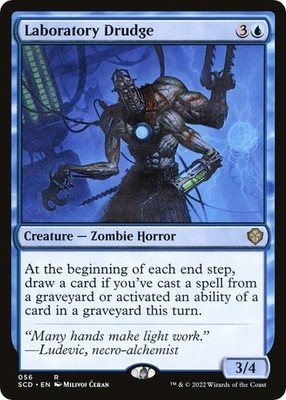 1x Laboratory Drudge - Starter Commander Decks Near Mint - MTG
