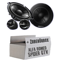 Alfa Romeo Spider + GTV Front - Pioneer Lautsprecher Auto Boxen TüR Vorne - SET