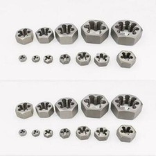 M2 M3 M4 M5 M6 M7 M8 M10 M12 M14 M16 M18 M20 M22 M24 M27 M30 HEX DIE NUT RH KAF