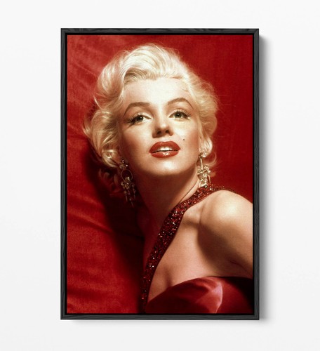 FOTOGRAFÍA EN COLOR DE COLECCIÓN MARILYN MONROE - EFECTO FLOTANTE LONA ARTE PARED IMPRESIÓN FOTO - Imagen 5 de 12