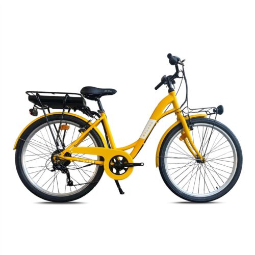 Lolo h26 electric city 26 6v 374wh yellow B20264101 MYLAND pedal support-