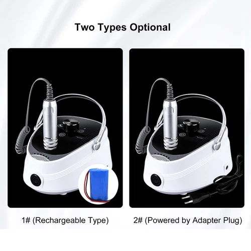  Nail Drill Machine 35000 RPM Adjustable Rotate  Electric Nail I4R8 - Picture 12 of 12