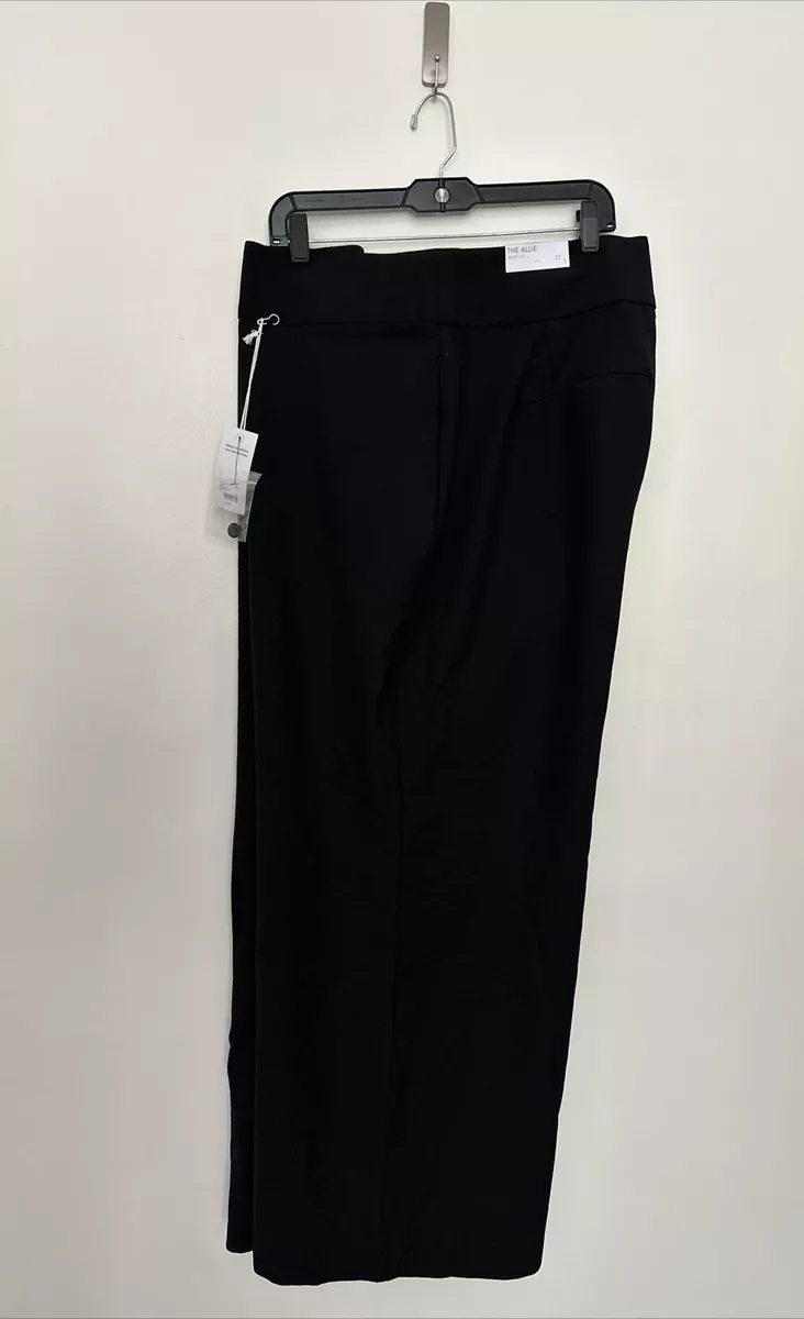 Lane bryant plus size women's allie tailored stretch wide hot sale leg pant