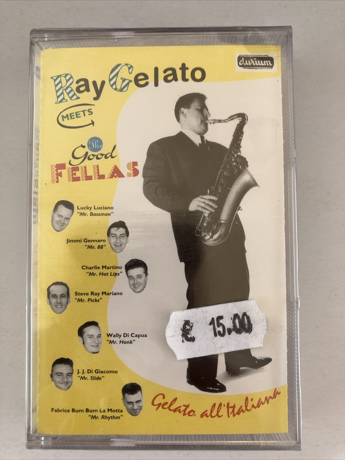 Ray Gelato Meets The Good Fellas Gelato All'Italiana Musicassetta  MC7 Sigilla