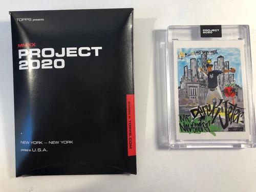 Derek Jeter Topps PROJECT 2020 Card #29 New York Yankees King Saladeen 1993
