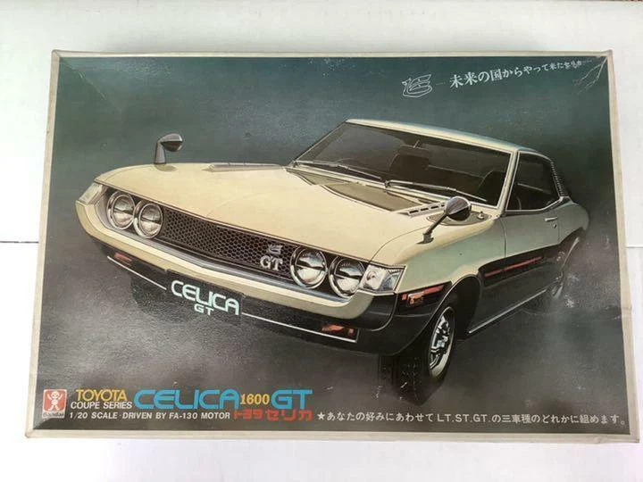 Bandai Toyota Celica 1600GT 1/20 Coupe Series Model Kit #17340