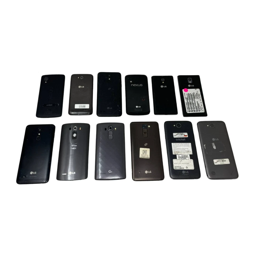 Lote 12 Smartphone LG M327 VS930 Nexus D820 E960 L70 Rebel 4 G3 G4 L7 Venta al por mayor Foto 2 de 4