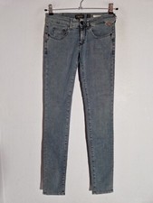 REPLAY Stretch Jeans WV640  "RADIXES  W 27 L34 graublau  Skinny  Used Look neu