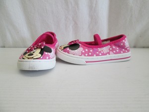 minnie mouse slip ons