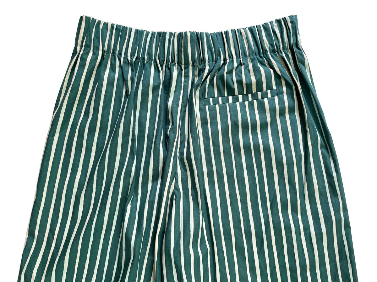 MARIMEKKO Wide Legged Pants Striped Cotton Kavuta MARIMEKKO Wide Legged Pants Striped Cotton Kavuta