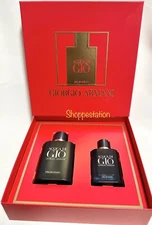 Giorgio Armani Acqua Di Gio Profondo 2 Pc Set Eau De Parfum Spray 75ml + 40ml