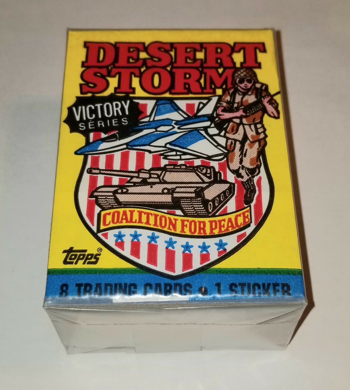 1991 Topps Desert Storm Victory Series Complete 88 Card Set w/ empty  wrapper! | eBay