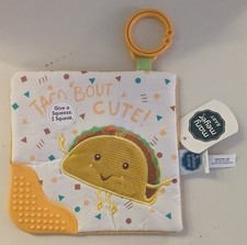 Mary Meyer Baby Taco Crinkle Teether Brand New With Tags