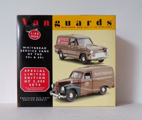 VANGUARDS WV 1002 WHITBREAD SERVICE VANS OF THE 50s & 60S MINT BOXED 1:43. - Picture 4 of 9