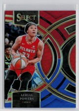 2024 Panini Select Premier Red Blue Prizm Aerial Powers /399 #145 Atlanta Dream