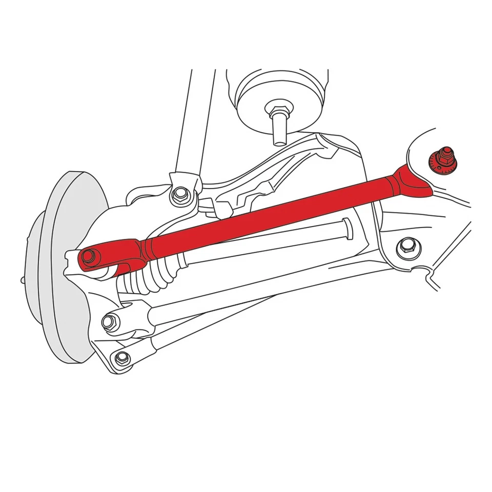 LYKT 2pcs Adjustable Rear Toe Arms for Infiniti M37、M56、M35h、Q50、Q60、Q70、Q70L - Imagem 2 de 4