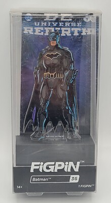 FiGPiN #36: Batman DC Universe Rebirth 1 (Hard Case Rare Retired/Vaulted)