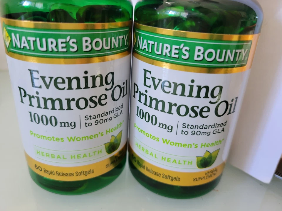 Nature's Bounty  Evening Primrose Oil Supplement-60 Softgels (2PK BUNDLE) - Image 2 of 4