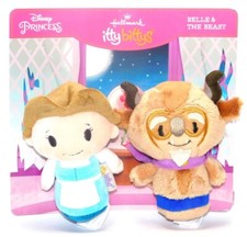 Hallmark Disney Princess Belle Beauty and the Beast Itty Bittys Plush Figure Set