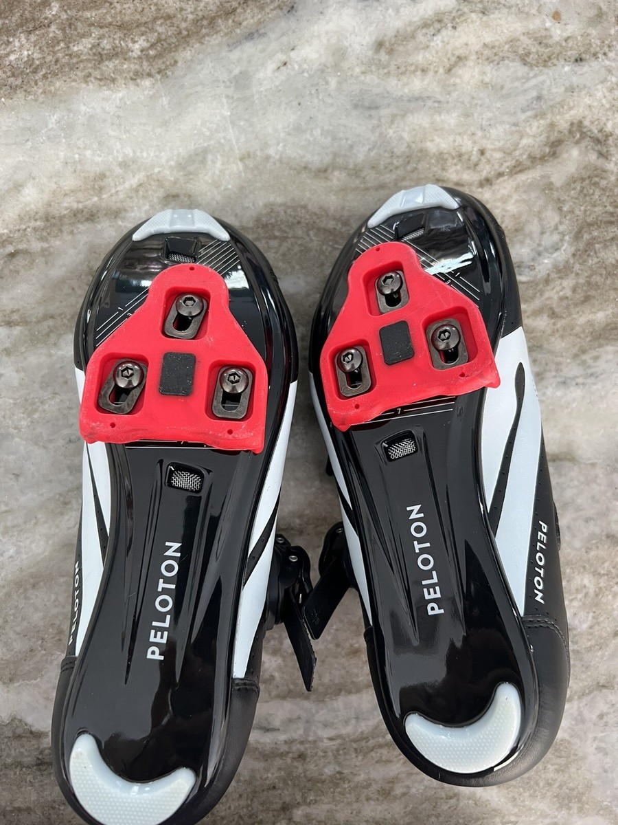 Peloton Black Cycling Shoes With Cleats Size 38 (Men display picture 1