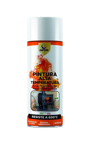 Pintura Anticalorica Spray ROJO / NEGRO Térmica Alta Temperatura 400ml. ENV 24H