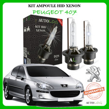 💡AMPOULE XENON HID PEUGEOT 407💡35W💡BLANC PUR 6000K💡GARANTIE 2 ANS💡