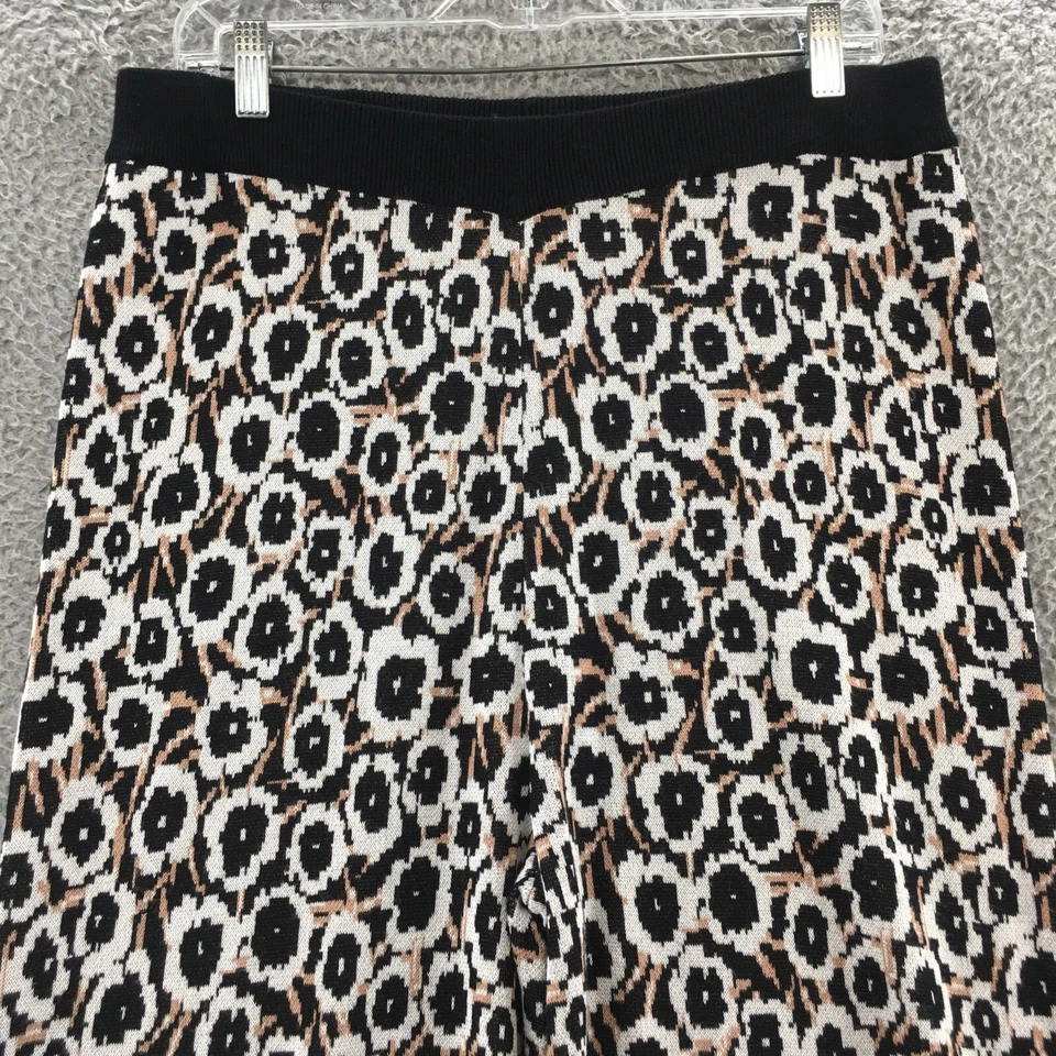 Брюки женские Diane Von Furstenberg Sweaterknit маковые расклешенные большие разноцветные - Изображение 2 из 4