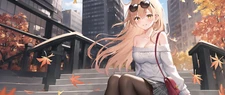 Anime Ai Art Girls Sunglasses Sweater Skirt Bag  Gaming Mat Desk 8360