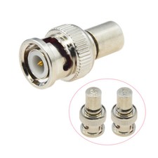 BNC Male Plug Termination Load 50 75 Ohm Terminator RF Connector Jack For CCTV
