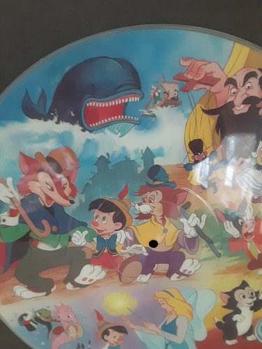 Walt Disney Pinocchio Picture Disc Vinyl Album Record Original 1980 #3102 Film - Picture 2 of 6
