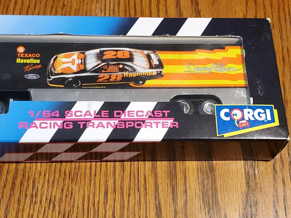 1993, Race Image, Corgi, Texaco/Havoline, Davey Allison Transporter. Foto 2 de 4