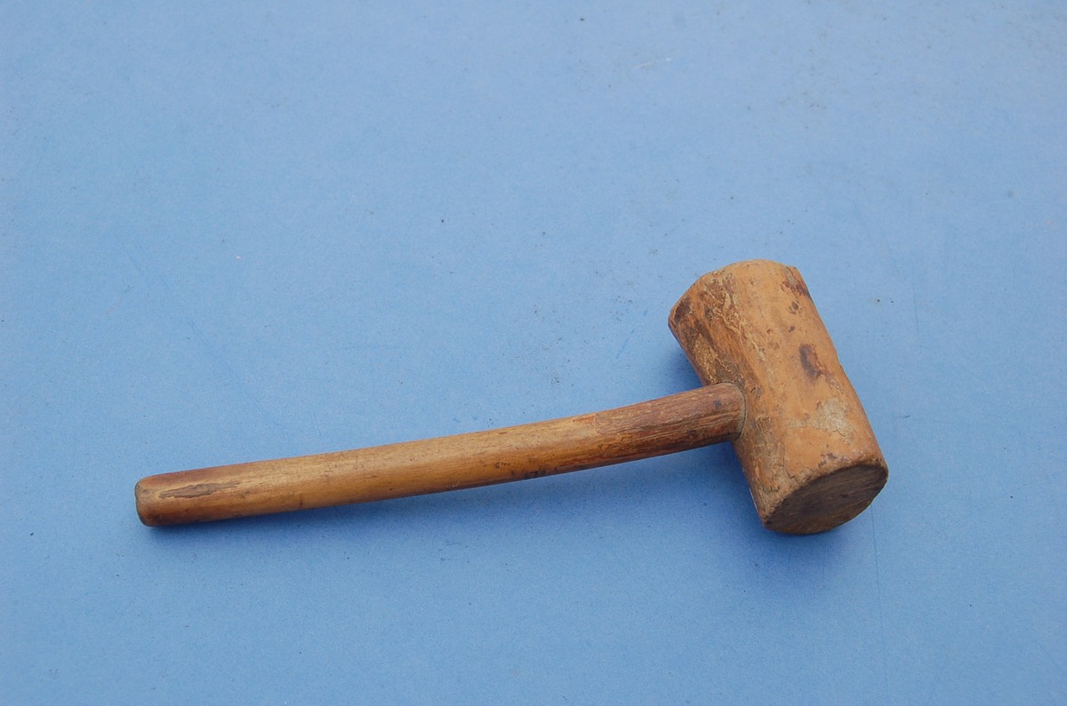 Maillet En Bois De Hêtre - Marteau De Menuisier Pour Sculpture Et Assemblage | 245mm - Confortable Et Durable