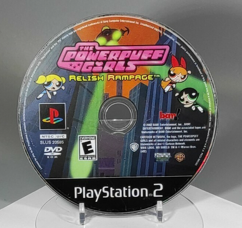 Powerpuff Girls: Relish Rampage PlayStation 2 PS2 - Artwork Case und Disc getestet - Bild 2 von 2