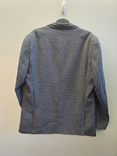 Cavani 3 Piece Suit Grey Check Tweed Mens Blazer 46R Waistcoat 46R Trousers 36R - Picture 5 of 23