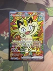 New ListingMeowth ex 121/088 Perfect Order ENGLISH Special Illustration Rare  SIR Pokemon