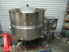 Cleveland KGL80T Natural or Propane Gas Steam Jacketed Tilt Kettle