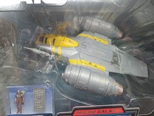 Star Wars Micro Galaxy Squadron  The Razor Crest 0235 Mandolorian And Grogu NIB