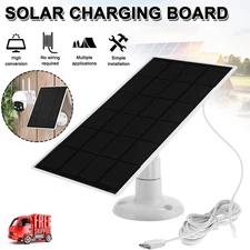 Solar Panel Charger USB Battery Charger Solar Panel 3W 6V With 1.5-meter Cable