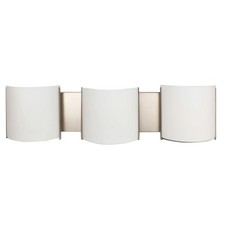 Miseno FLVL1013LEDBN - ML 3-Light LED Vanity Fixture Nickel